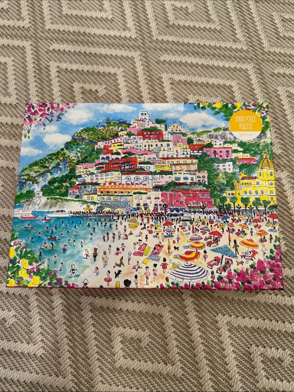 Galison- Michael Storrings Coast of Italy 1000 Piece Jigsaw Puzzle